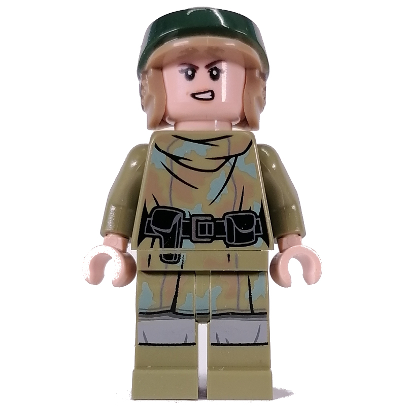 Lego Princess Leia, Endor Outfit, Helmet