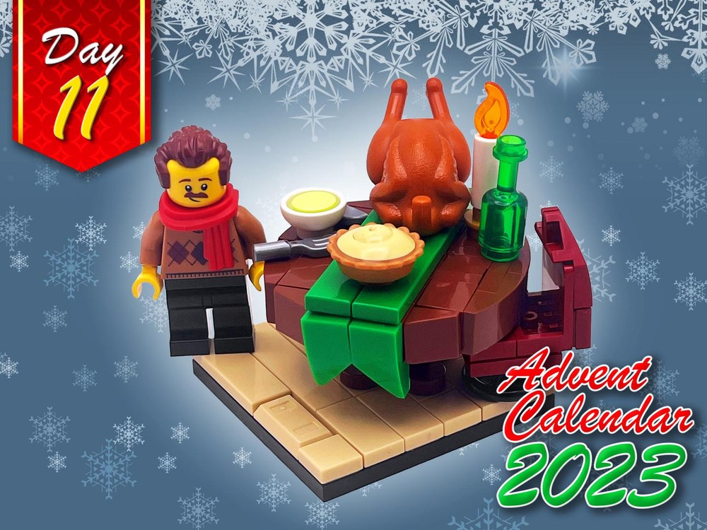 Lego Advent Calendar Day 11 - Christmas Dinner