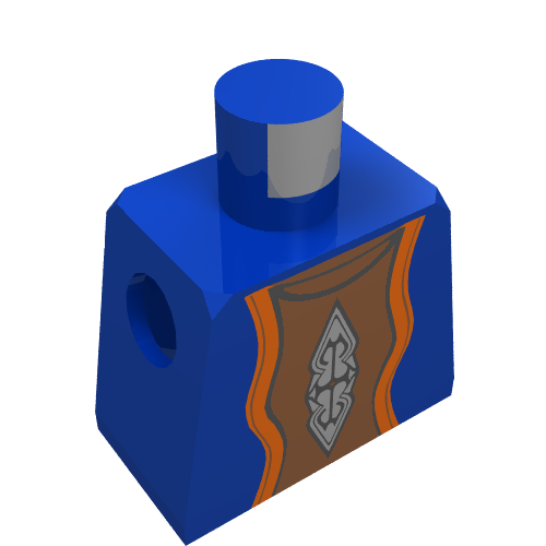 Lego Torso SW Neimoidian Viceroy Print