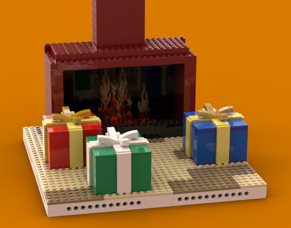 Lego Upscaled Chimney