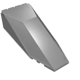 Windscreen 10 x 4 x 2 1/3 Canopy / Trans-Brown