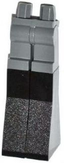 Lego Hips and Legs with Black Sloped Extensions
