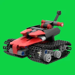 Mini Tracked Racer - 42148C model