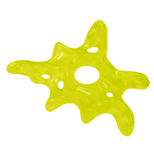 Lego Ghost Effect Splash with Hole / Trans-Neon Green