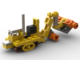Saint Chamond TVL 463 Crawler Tractor and Implement