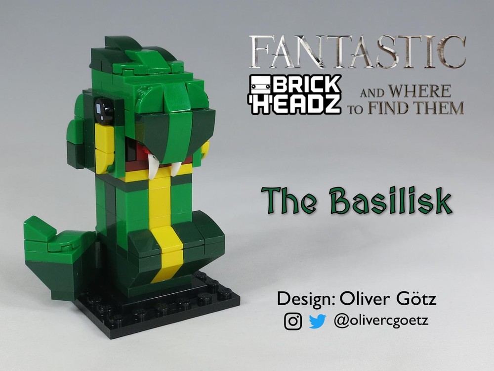 Lego Fantastic BrickHeadz and Where to Find Them: The Basilisk