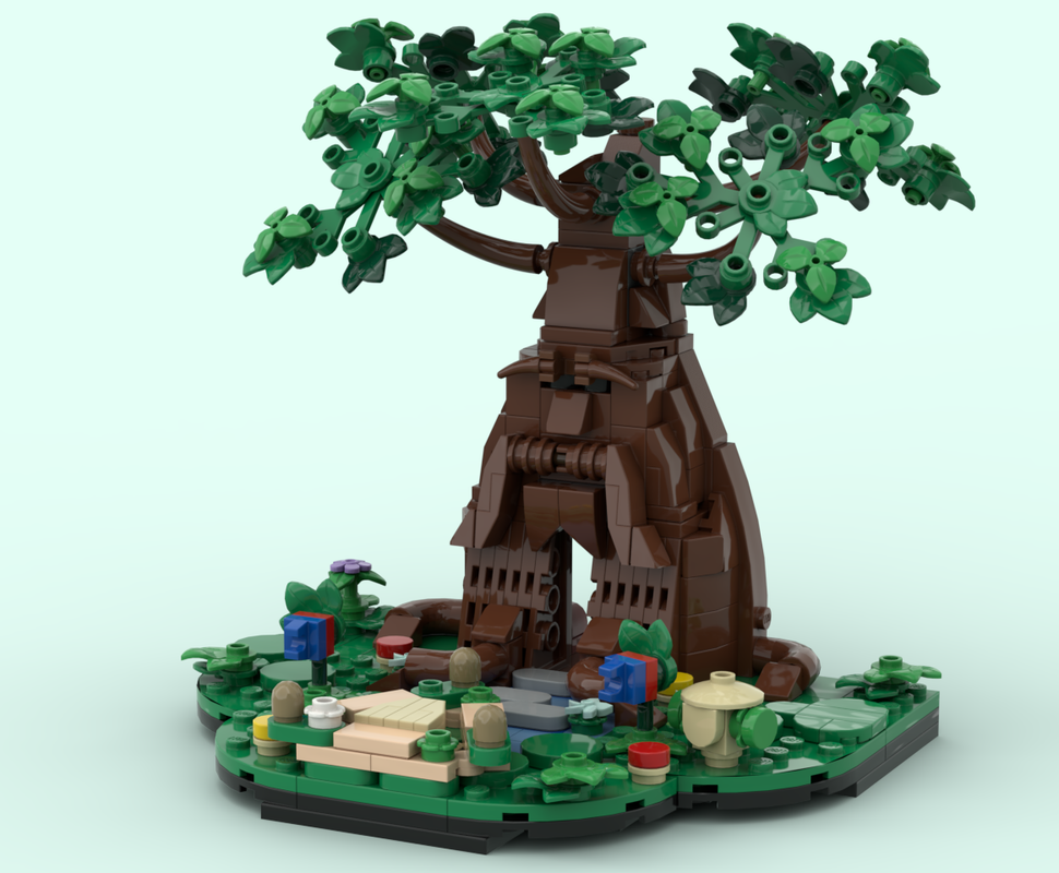 Lego 77092 Zelda - Great Deku Tree - Mini/Micro