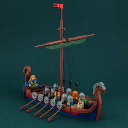 LEGO Viking Longship