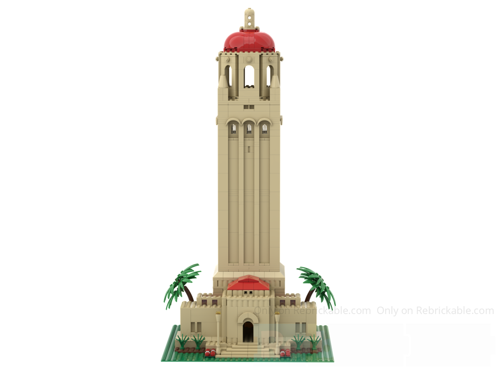 Lego Hoover Tower - Stanford University