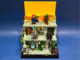 Castle Minifigure Display MOC