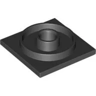 Turntable 4 x 4 Square Base / Black