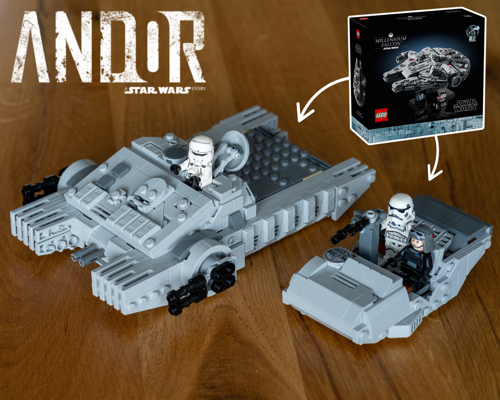 Lego TX-225 Occupier & Imperial Armored Speeder (75375 Alternate Models)