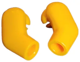 Arm, (Matching Left and Right) Pair / Bright Light Orange