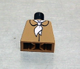 Lego Torso Spider-Man Female Aunt May Blouse Pattern