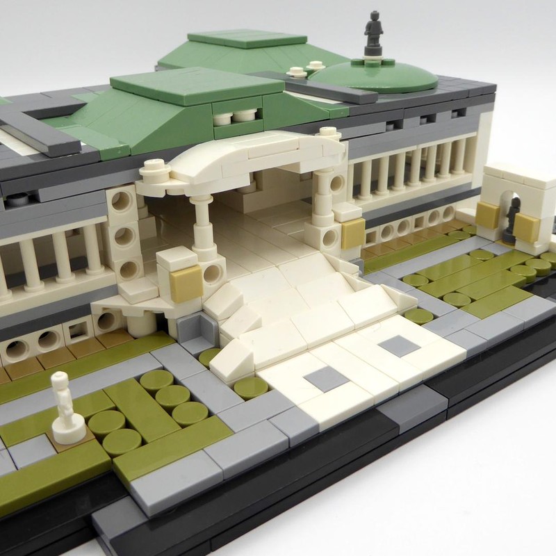 Lego Memorial Hall – Alternate Build for 21030 (Capitol)