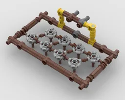 Simple Harrow for Single-Axle Tractor #21