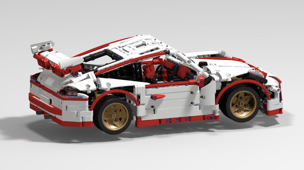 Lego Porsche 911 RS small 1:12