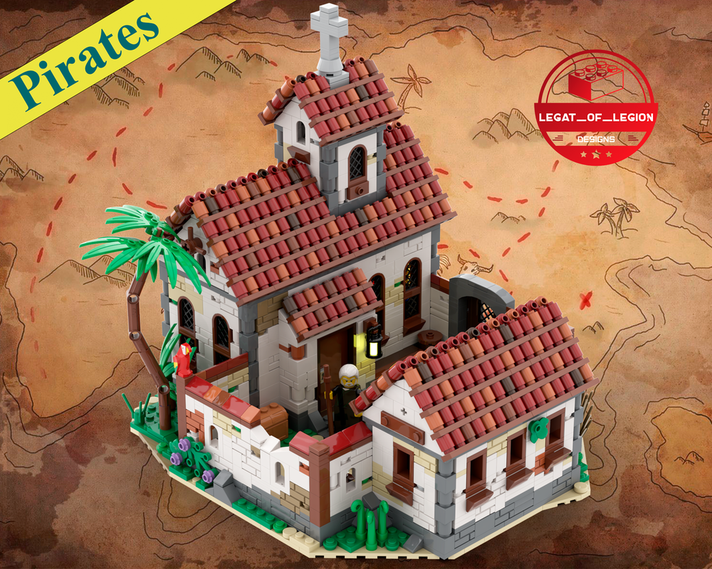 Lego Caribbean Church (Pirates Series #3)