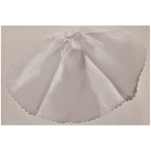 Lego Belville, Curtain / Bed Veil - Large / White
