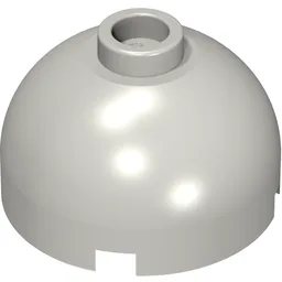 Brick Round 2 x 2 Dome Top, Hollow Stud / Light Bluish Gray