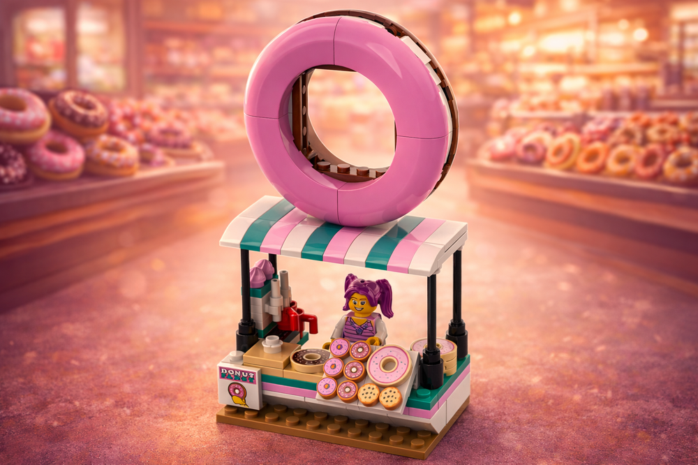 Lego Donut Stand