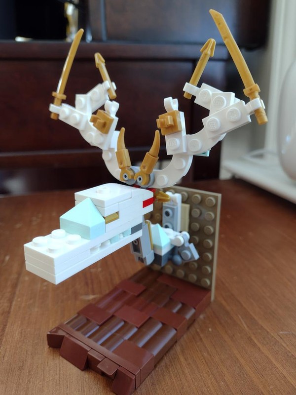 Lego Eight-point Buck Wall Trophy — 30649