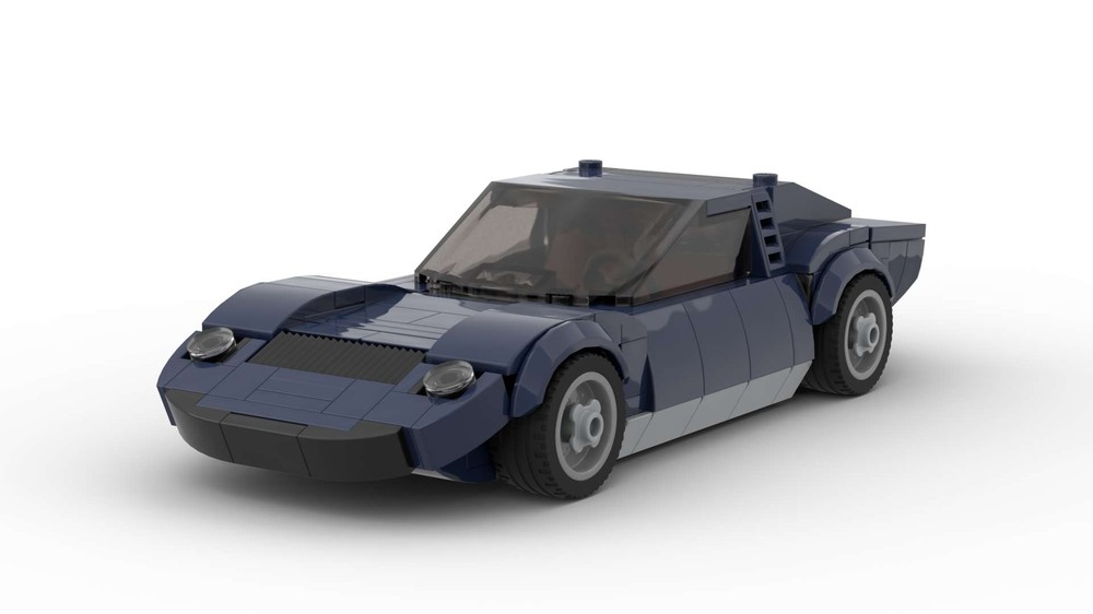Lego 1966 Lamborghini Miura P400 dark blue