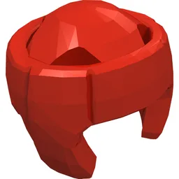 Hat / Helmet, Boxing / Red