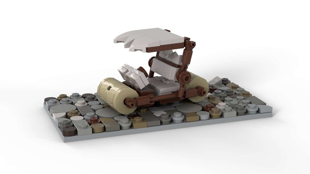 Lego Mini Flintstone's car