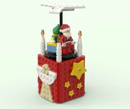 Motorized Christmas Pyramid