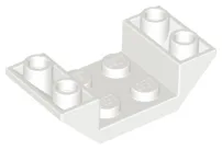 Brick Sloped Inverted 45° 4 x 2 Double with 2 x 2 Recessed