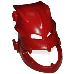 Large Figure Mask from Canister Lid (Piraka Hakann) - Set 8901 / Dark Red