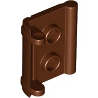 Book Binding with Two Studs / Reddish Brown