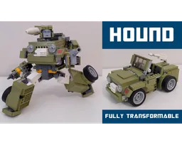 Transformers G1 - Hound (Fully Transformable)