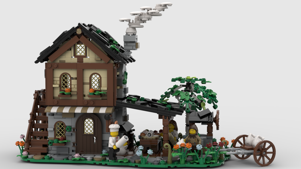 Lego Medieval Bakery