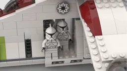 Scaled Down Republic Gunship