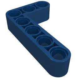 Technic Beam 3 x 5 L-Shape Thick / Dark Blue
