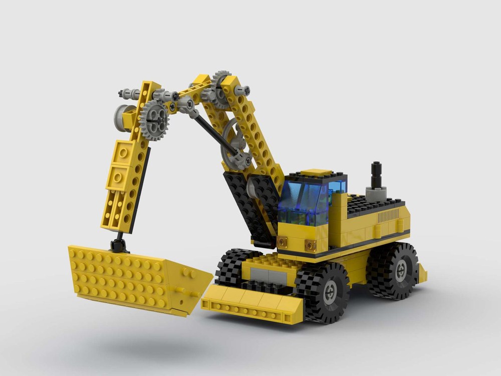 Lego 744_earthmoving machine