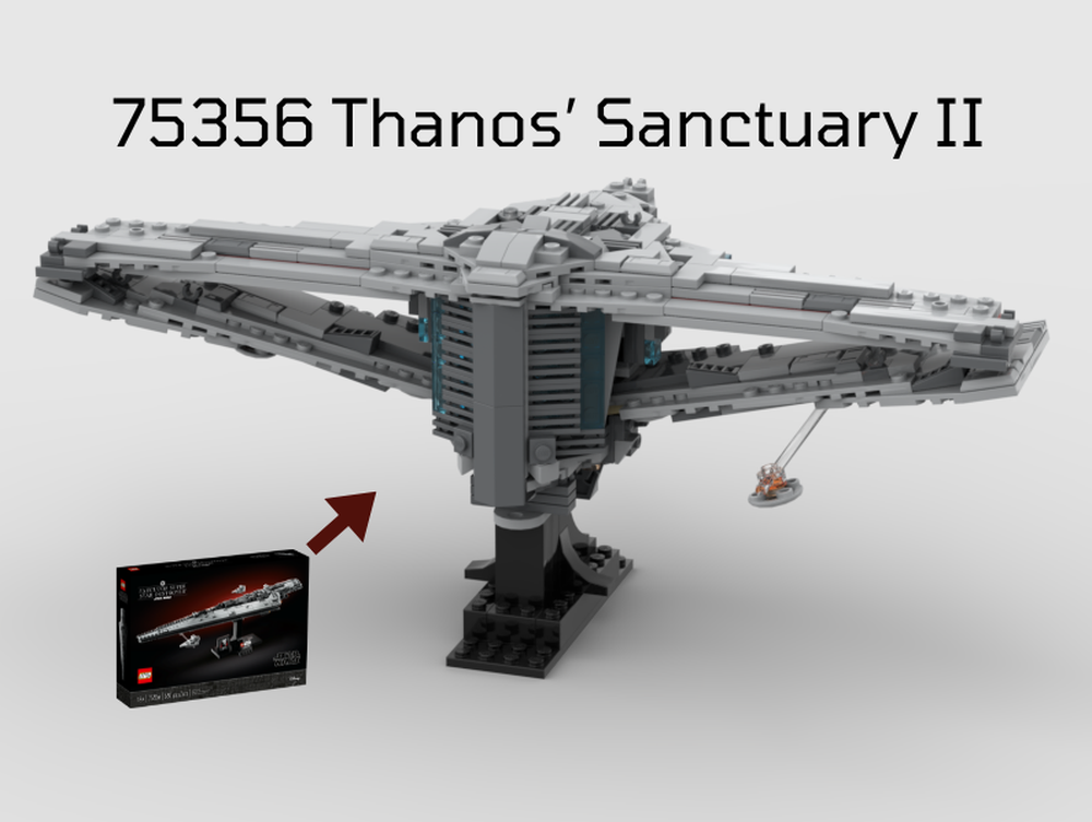 Lego 75356 Thanos' Sanctuary II