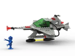 Space, 6891 - Gamma V Laser Craft alternate build - 2
