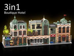 3in1 10297 Boutique Hotel Alternative Builds