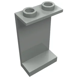 Panel 1 x 2 x 3 [Hollow Studs] / Light Gray