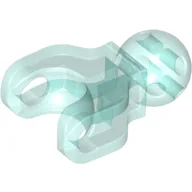 Large Figure Skeletal, Limb with Ball Joint and Ball Socket, Short / Trans-Light Blue