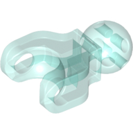Lego Large Figure Skeletal, Limb with Ball Joint and Ball Socket, Short / Trans-Light Blue
