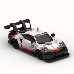 Porsche 911 RSR LMGTE PRO #93 - 2018 Spec