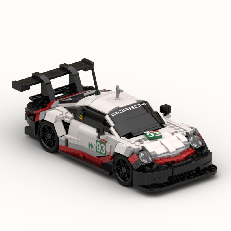 Lego Porsche 911 RSR LMGTE PRO #93 - 2018 Spec