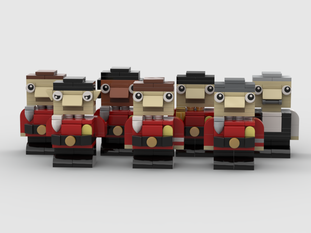 Lego Star Trek: The Original Series Cast (Movie Uniforms)