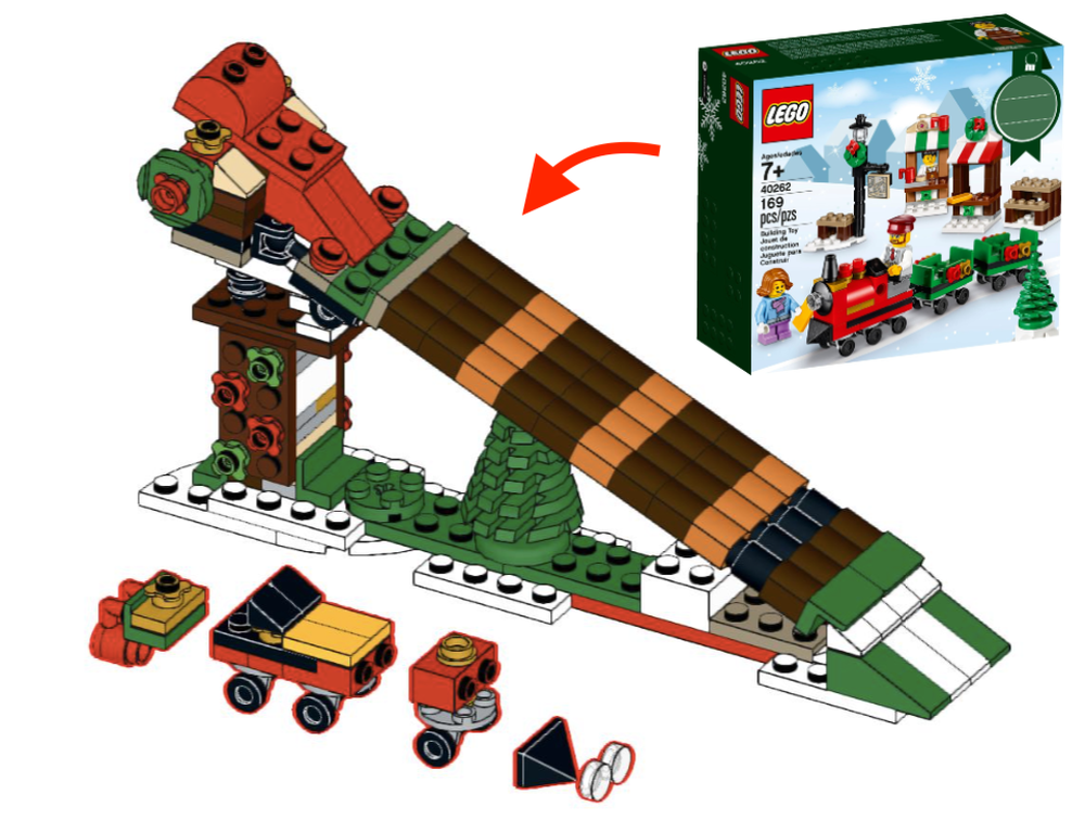 Lego Go Cart with Release Mechanism
