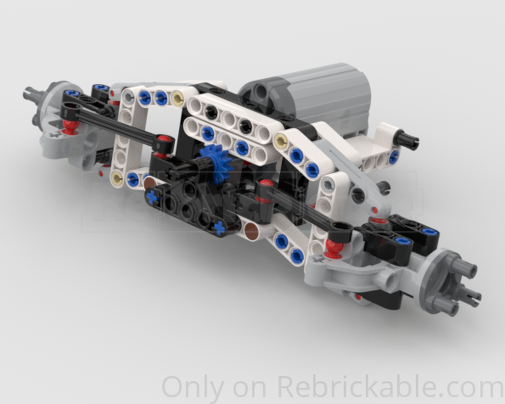 Lego Front Chassis (With Trophy Truck-like-Suspension