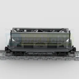 8W German Train DB Schüttgutwagen
